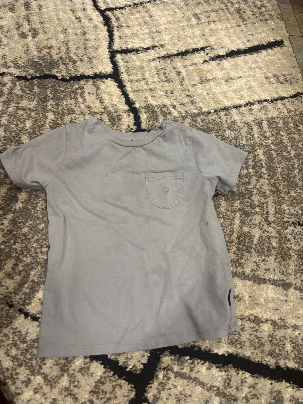 Volcom Kids Short-Sleeve Pocket Tee - Light Gray